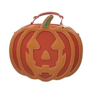 Backstitch bruja pumpkin purse like new Halloween bag